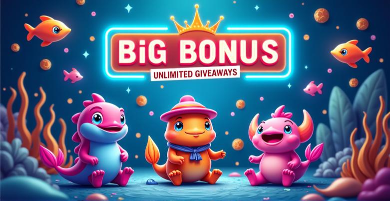 ยิงปลาโบนัสใหญ่ แจกไม่อั้น